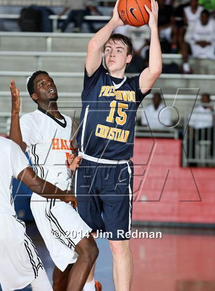 Thumbnail 1 in Prestonwood Christian vs. Hall (Thanksgiving Hoopfest) photogallery.