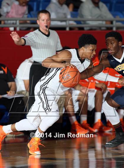 Thumbnail 2 in Prestonwood Christian vs. Hall (Thanksgiving Hoopfest) photogallery.