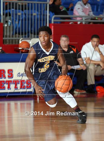 Thumbnail 3 in Prestonwood Christian vs. Hall (Thanksgiving Hoopfest) photogallery.