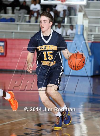 Thumbnail 3 in Prestonwood Christian vs. Hall (Thanksgiving Hoopfest) photogallery.