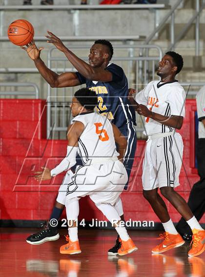 Thumbnail 2 in Prestonwood Christian vs. Hall (Thanksgiving Hoopfest) photogallery.