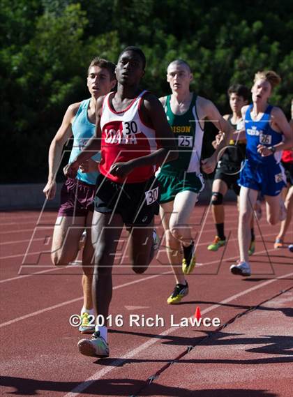 Thumbnail 2 in Orange County Track & Field Championships (Boys 800 Meter & 1600 Meter) photogallery.