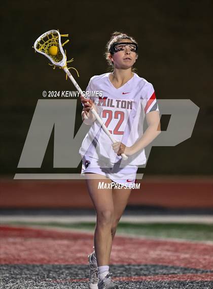 Thumbnail 3 in Milton vs Creekview (Scrimmage) photogallery.