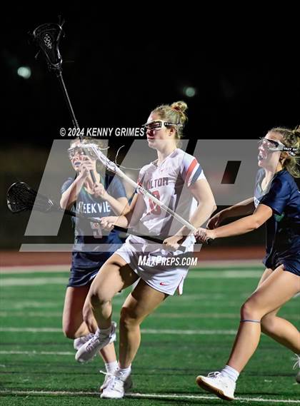 Thumbnail 2 in Milton vs Creekview (Scrimmage) photogallery.