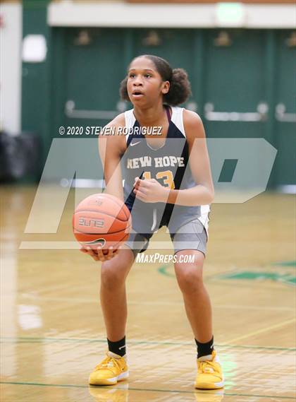 Thumbnail 2 in New Hope Academy vs. St. Mary's photogallery.