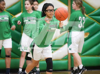 Thumbnail 1 in New Hope Academy vs. St. Mary's photogallery.