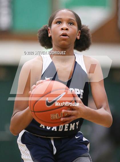 Thumbnail 3 in New Hope Academy vs. St. Mary's photogallery.