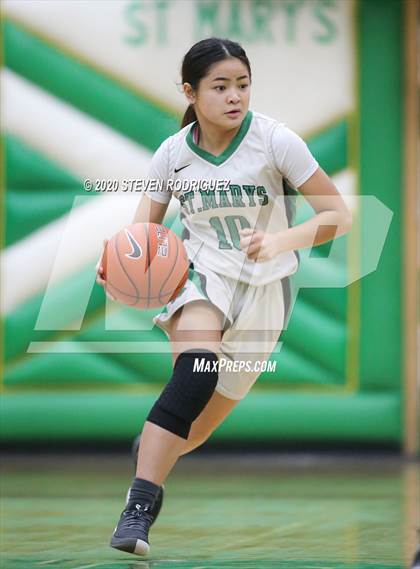 Thumbnail 1 in New Hope Academy vs. St. Mary's photogallery.