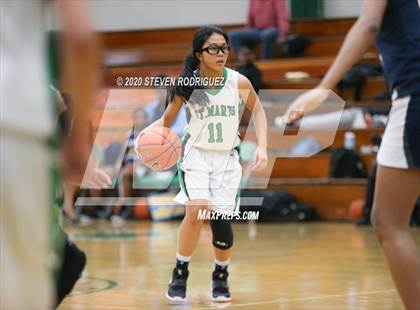 Thumbnail 1 in New Hope Academy vs. St. Mary's photogallery.