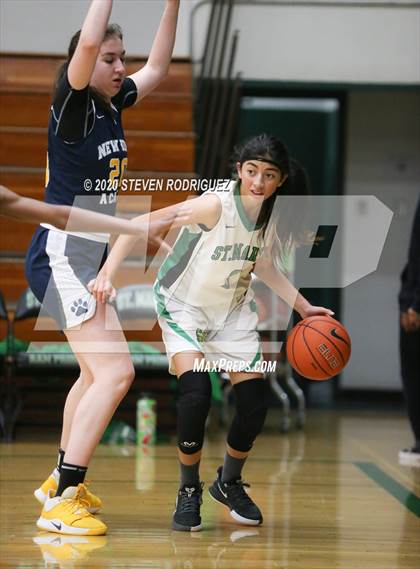 Thumbnail 3 in New Hope Academy vs. St. Mary's photogallery.