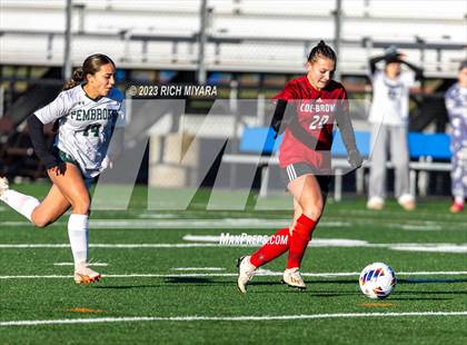Thumbnail 2 in Pembroke vs. Coe-Brown Academy (NHIAA D2 Semifinal) photogallery.