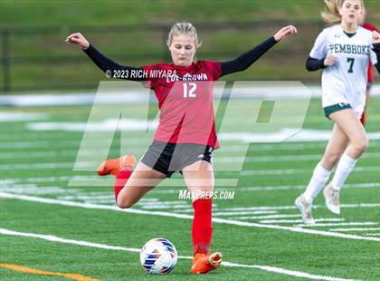 Thumbnail 2 in Pembroke vs. Coe-Brown Academy (NHIAA D2 Semifinal) photogallery.