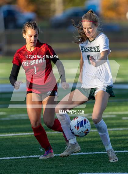 Thumbnail 3 in Pembroke vs. Coe-Brown Academy (NHIAA D2 Semifinal) photogallery.
