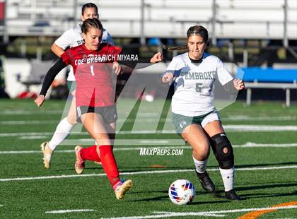 Thumbnail 3 in Pembroke vs. Coe-Brown Academy (NHIAA D2 Semifinal) photogallery.