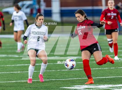 Thumbnail 2 in Pembroke vs. Coe-Brown Academy (NHIAA D2 Semifinal) photogallery.