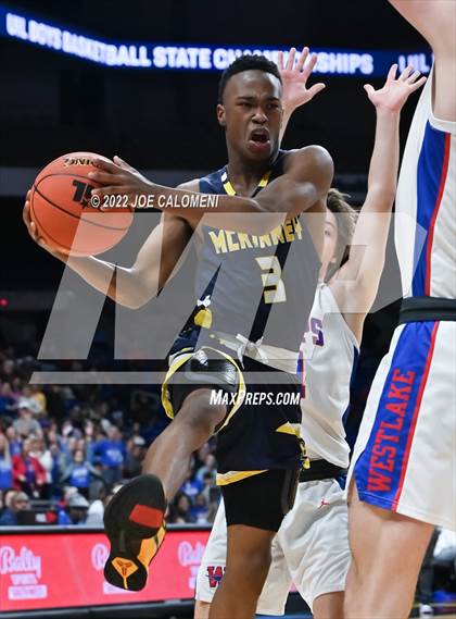 Thumbnail 3 in Westlake vs McKinney (UIL 6A State Semifinal) photogallery.