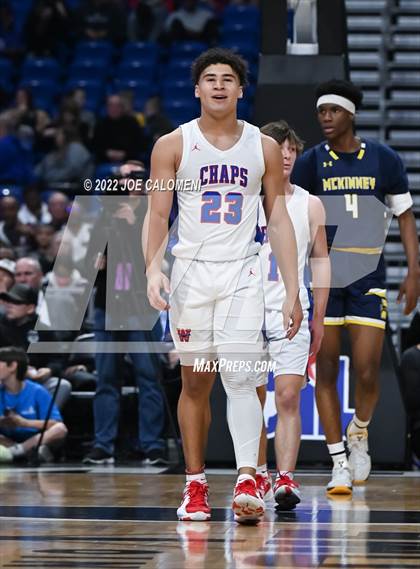 Thumbnail 2 in Westlake vs McKinney (UIL 6A State Semifinal) photogallery.