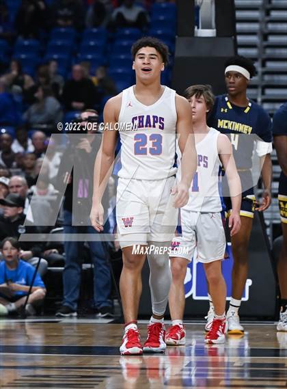 Thumbnail 3 in Westlake vs McKinney (UIL 6A State Semifinal) photogallery.