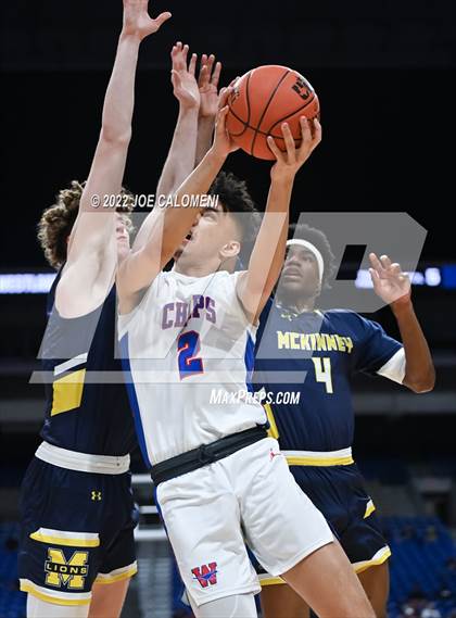 Thumbnail 3 in Westlake vs McKinney (UIL 6A State Semifinal) photogallery.