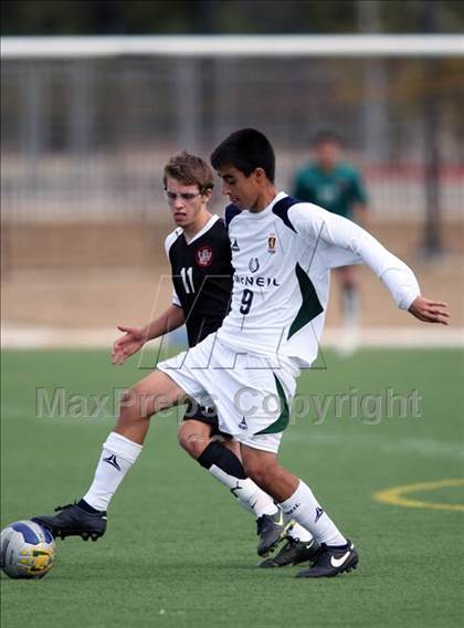 Thumbnail 3 in Creekview vs McNeil (RRISD Soccer Classic) photogallery.