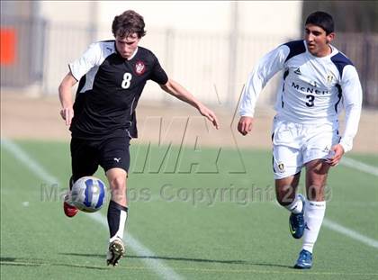 Thumbnail 1 in Creekview vs McNeil (RRISD Soccer Classic) photogallery.