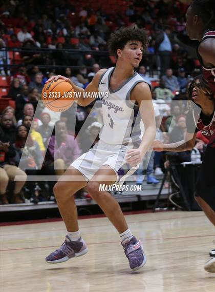 Thumbnail 3 in Pine Bluff vs. Gonzaga (King Cotton Classic) photogallery.