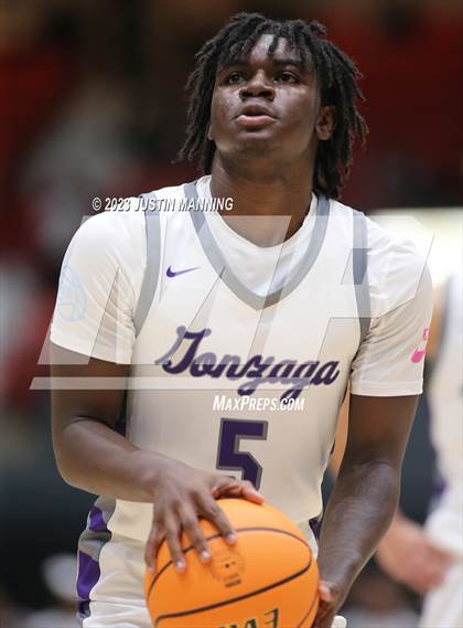 Thumbnail 1 in Pine Bluff vs. Gonzaga (King Cotton Classic) photogallery.