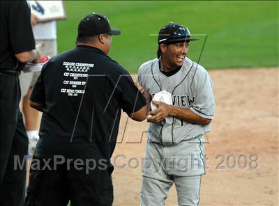 Thumbnail 2 in Diamond Ranch vs. Northview (CIF SS D4 Final) photogallery.