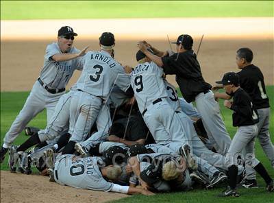 Thumbnail 2 in Diamond Ranch vs. Northview (CIF SS D4 Final) photogallery.
