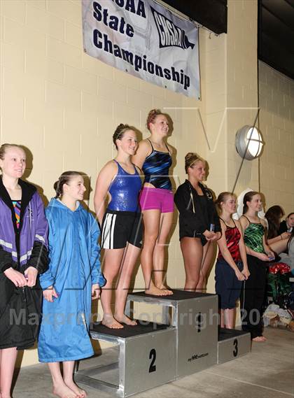 Thumbnail 3 in CHSAA 4A State Swimming Championships photogallery.