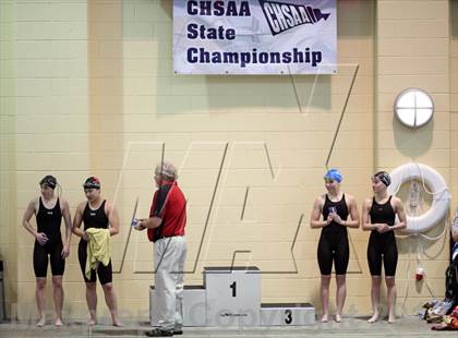 Thumbnail 3 in CHSAA 4A State Swimming Championships photogallery.