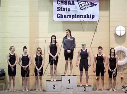 Thumbnail 2 in CHSAA 4A State Swimming Championships photogallery.