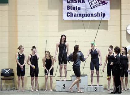 Thumbnail 2 in CHSAA 4A State Swimming Championships photogallery.