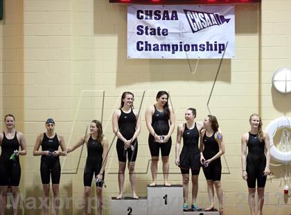 Thumbnail 1 in CHSAA 4A State Swimming Championships photogallery.