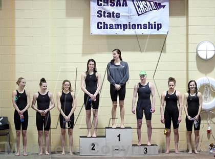 Thumbnail 1 in CHSAA 4A State Swimming Championships photogallery.