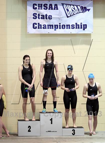 Thumbnail 3 in CHSAA 4A State Swimming Championships photogallery.