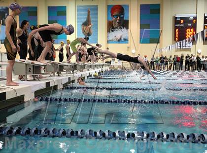 Thumbnail 1 in CHSAA 4A State Swimming Championships photogallery.