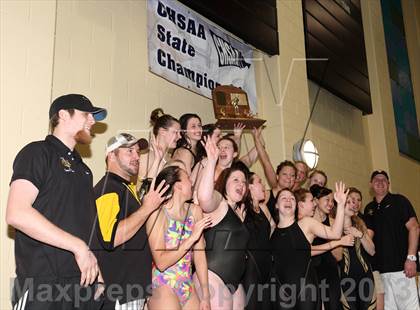 Thumbnail 2 in CHSAA 4A State Swimming Championships photogallery.