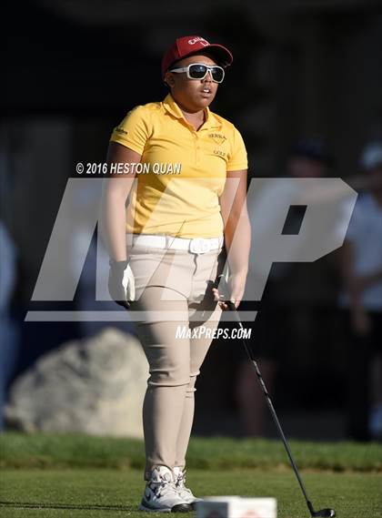 Thumbnail 3 in CIF State Girls Golf Championships photogallery.