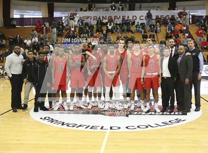 Thumbnail 3 in Long Island Lutheran vs. Central Catholic (Spalding Hoophall Classic) photogallery.