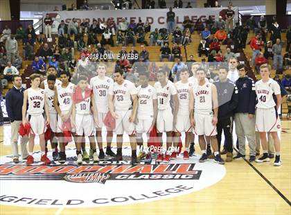 Thumbnail 1 in Long Island Lutheran vs. Central Catholic (Spalding Hoophall Classic) photogallery.