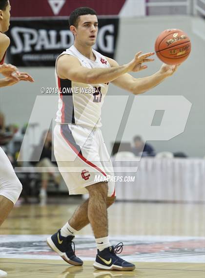 Thumbnail 1 in Long Island Lutheran vs. Central Catholic (Spalding Hoophall Classic) photogallery.