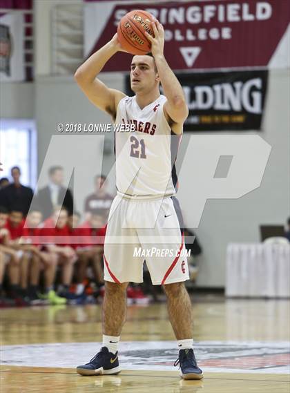 Thumbnail 3 in Long Island Lutheran vs. Central Catholic (Spalding Hoophall Classic) photogallery.