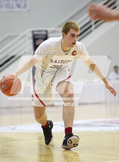 Thumbnail 2 in Long Island Lutheran vs. Central Catholic (Spalding Hoophall Classic) photogallery.