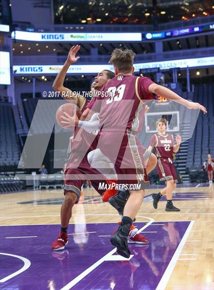Thumbnail 3 in Cosumnes Oaks vs. Whitney (@ Golden 1 Center) photogallery.