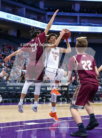 Thumbnail 1 in Cosumnes Oaks vs. Whitney (@ Golden 1 Center) photogallery.
