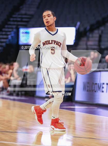 Thumbnail 3 in Cosumnes Oaks vs. Whitney (@ Golden 1 Center) photogallery.