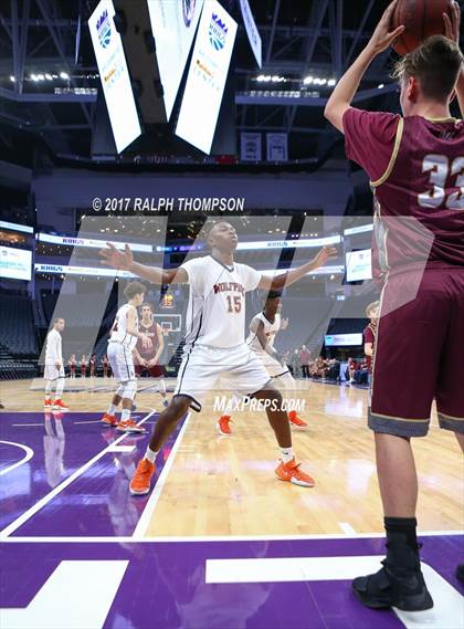 Thumbnail 3 in Cosumnes Oaks vs. Whitney (@ Golden 1 Center) photogallery.