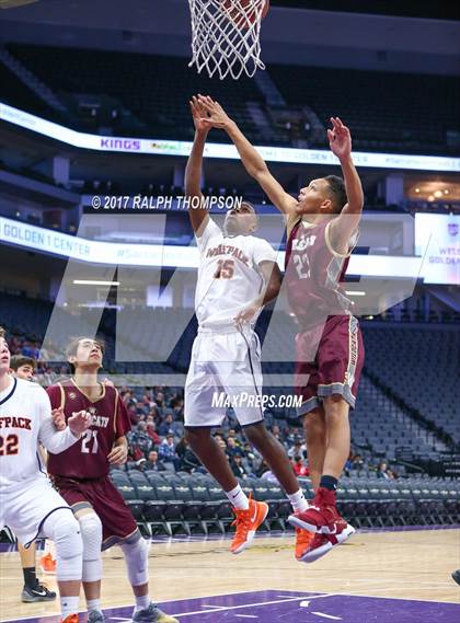 Thumbnail 1 in Cosumnes Oaks vs. Whitney (@ Golden 1 Center) photogallery.