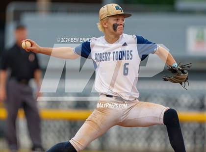 Thumbnail 3 in Robert Toombs Christian Academy vs. Flint River Academy (GIAA Class A Championship - Game 2) photogallery.